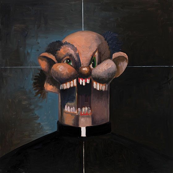 The Portrait, Paranoid by George Condo